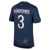 Officiële Voetbalshirt Paris Saint-Germain Kimpembe 3 Thuis 2023-24 - Heren